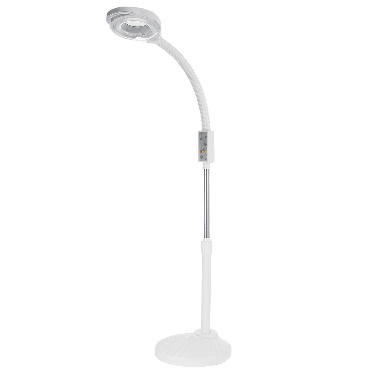 Find 8X Diopter 120 LED Magnifying Floor Stand Lamp Magnifier Glass Cold Light Lens Facial Light For Beauty Salon Nail Tattoo for Sale on Gipsybee.com with cryptocurrencies