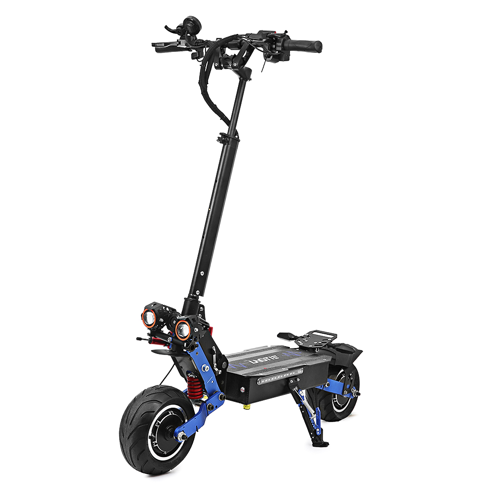 Find LAOTIE ES19 Steering Damper 60V 38 4Ah Battery 6000W Dual Motor Electric Scooter 135Km Mileage 10x4 5inch Wide Wheel Electric Scooter for Sale on Gipsybee.com with cryptocurrencies