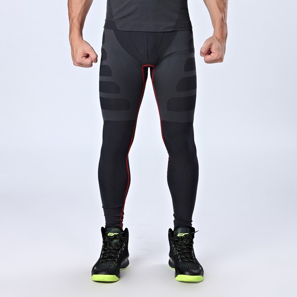 Mens Professional Sports Compression Tights Quick Dry Breathable Sports Pants Sportswear