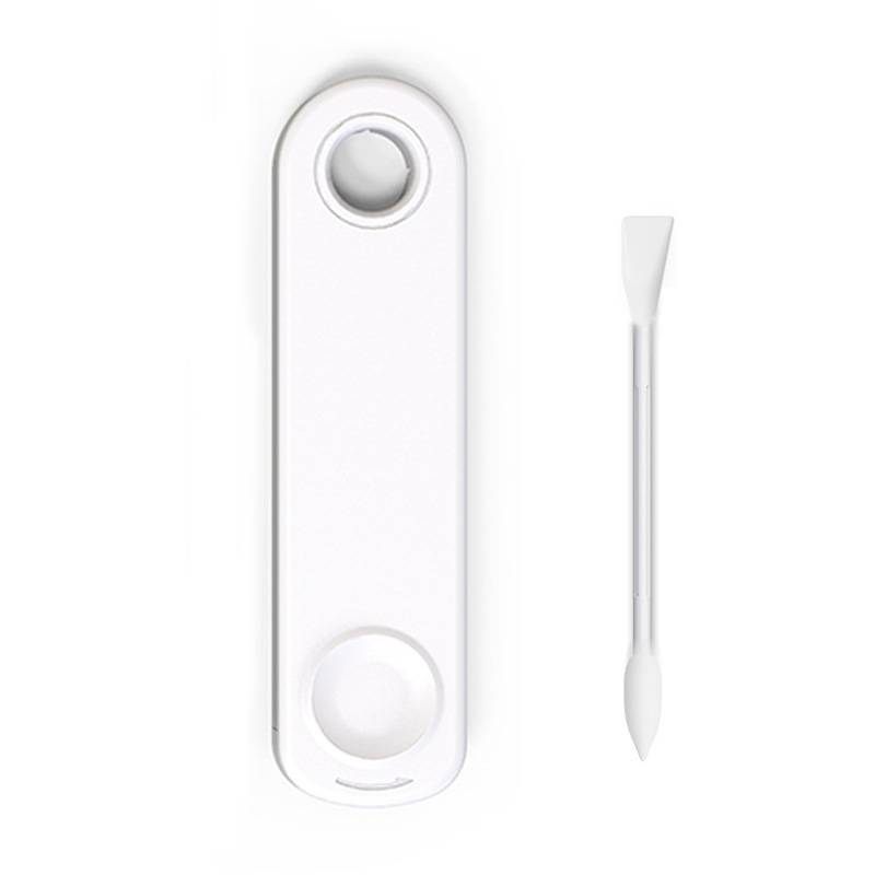 Find Double-Headed Recyclable Silicone Cotton Swab Cleaning Stick with Portable PP Storage Box for Sale on Gipsybee.com with cryptocurrencies