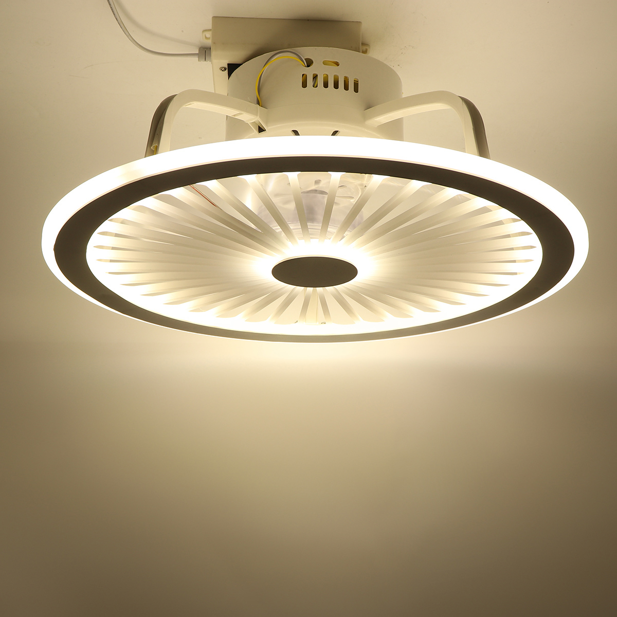 Find Smart Ceiling Fan Light 3 Colors Led Fan with Remote Control bluetooth Speaker for Sale on Gipsybee.com with cryptocurrencies
