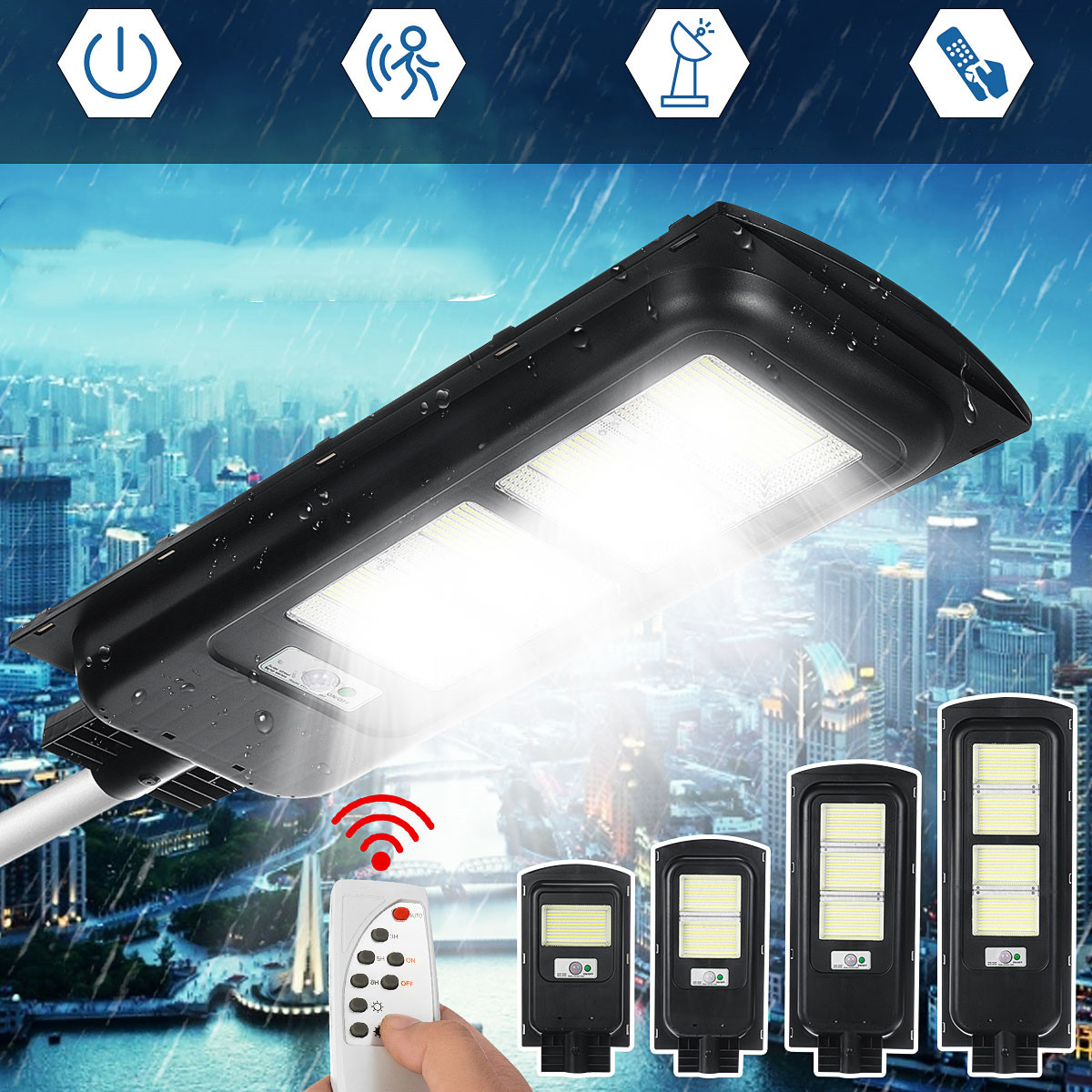 Find 360/720/1080/1440LED Solar Street Light Timing Control Light Control Waterproof IP65 Remote Control for Sale on Gipsybee.com with cryptocurrencies