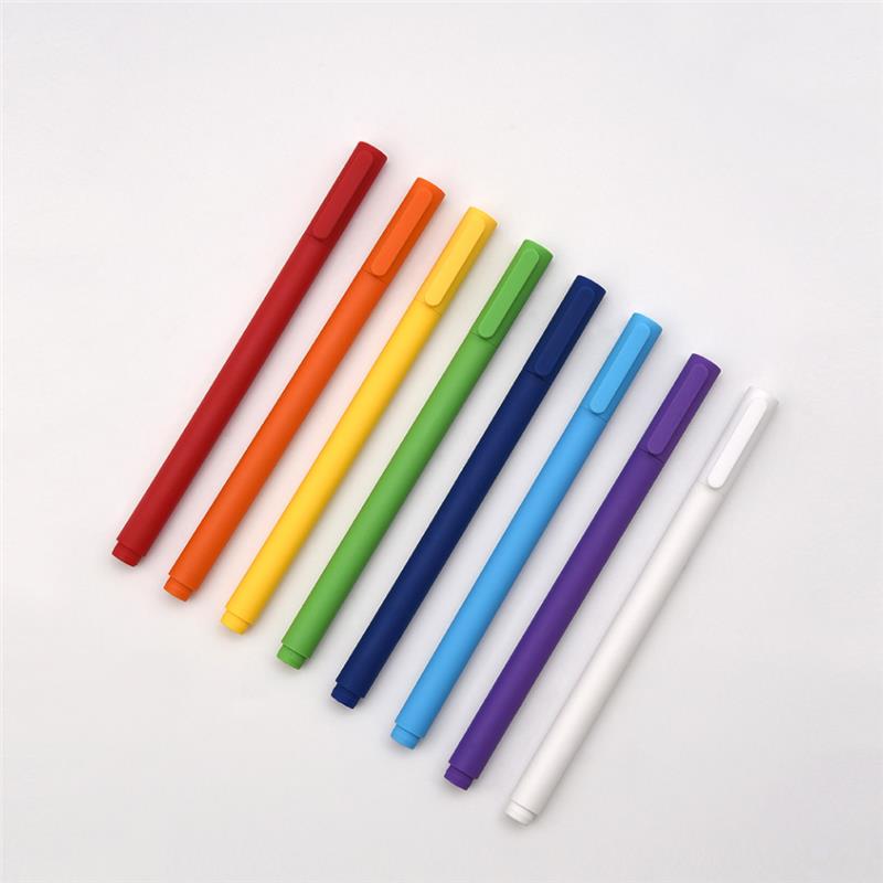 KACO Colorful Gel Pens 0.5mm Pen Refill 8Pcs/Pack Signing Pens For Student School Office—1