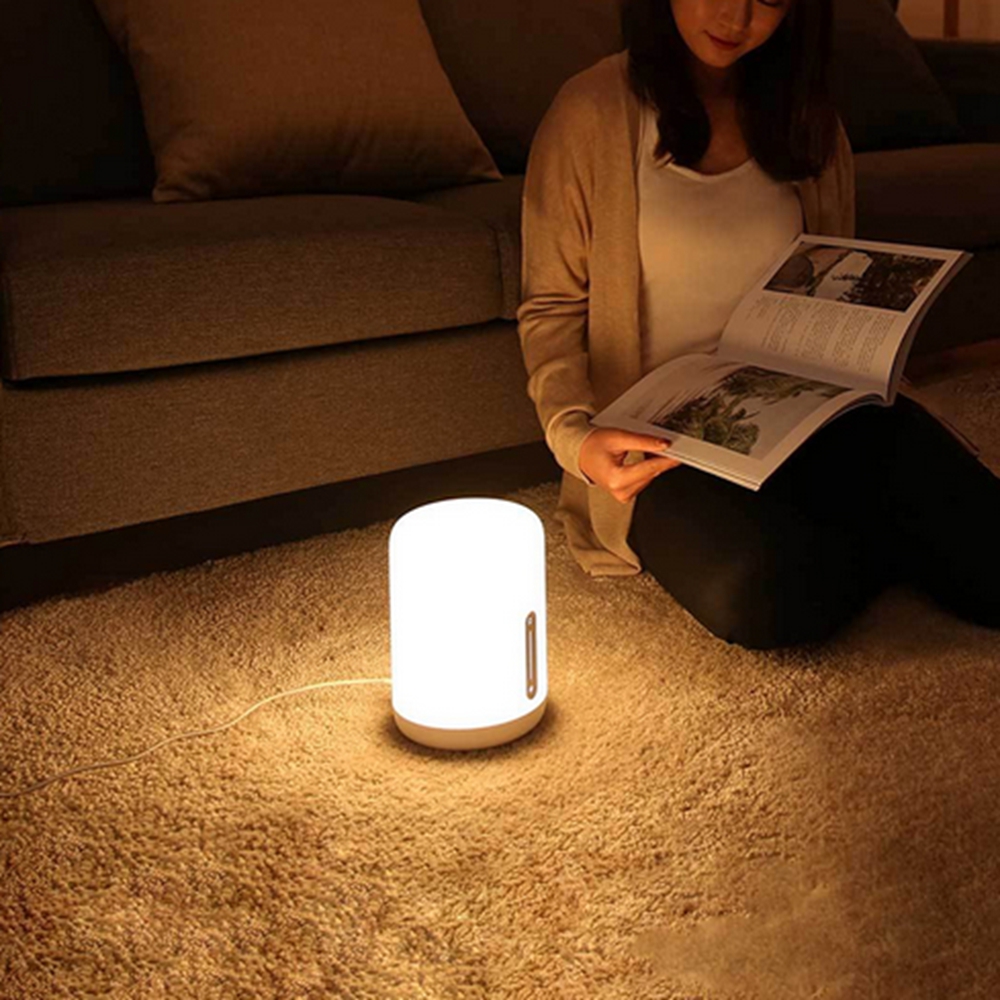 Find Xiaomi Mijia MJCTD02YL Colorful Bedside Light Table Lamp 2 bluetooth WiFi Touch APP Control Apple HomeKit Siri for Sale on Gipsybee.com with cryptocurrencies