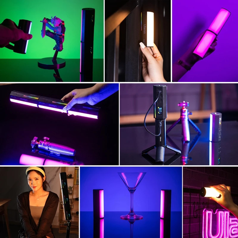 Find Ulanzi i Light Handheld RGB Light Stick Portable Led Video Lamp Tube 2500 9000K with Magnetic for Youtube Live Broadcast Photography for Sale on Gipsybee.com with cryptocurrencies