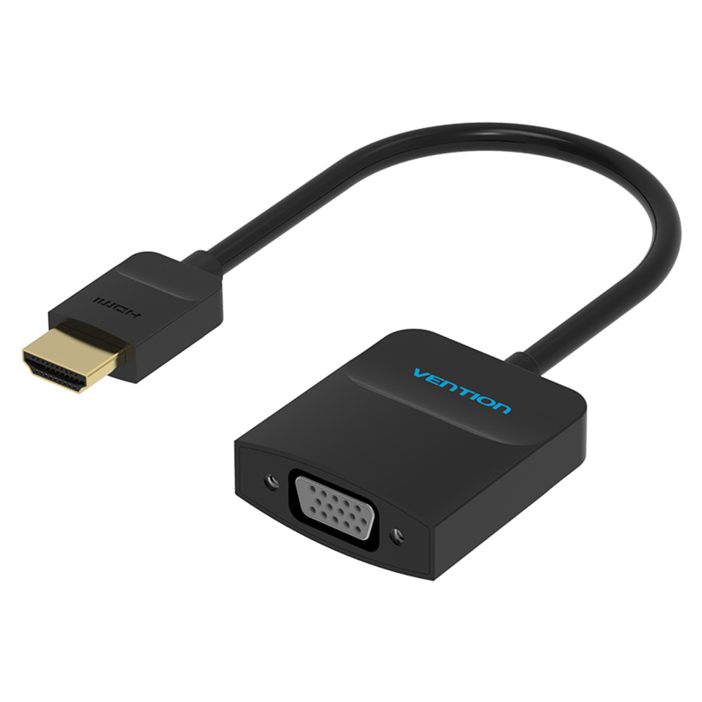 Find Vention HDMI to VGA Converter White 0 15m Cable Length 3 5mm Audio Cable for Sale on Gipsybee.com with cryptocurrencies