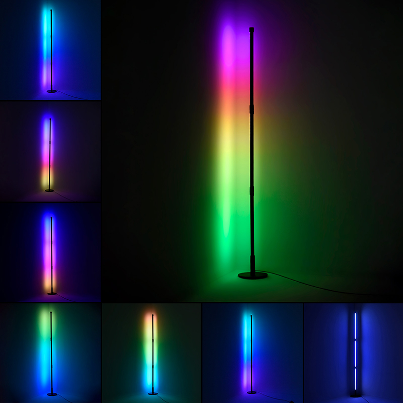Find Floor Lamp Modern RGB Remote LED Floor App Corner Standing Lamp for Sale on Gipsybee.com with cryptocurrencies