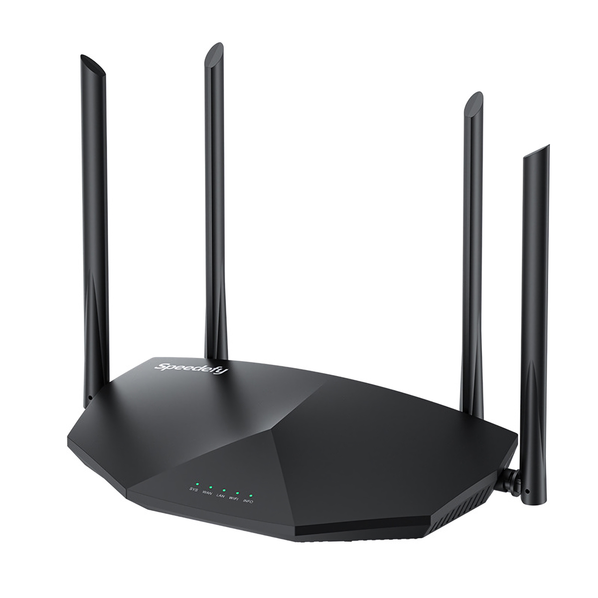 Find Speedefy AC2100 Dual Band High Speed Wireless WiFi Router 2 4GHz 5GHz Up to 35 Devices 2000 sq ft Coverage 4X4 MU MIMO for Streaming Gaming for Sale on Gipsybee.com with cryptocurrencies