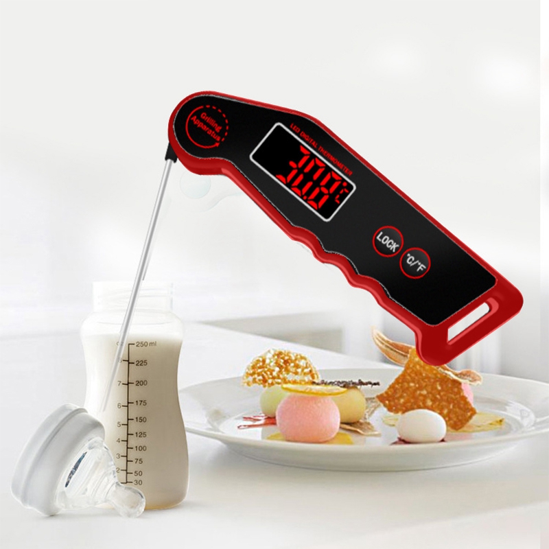 Find Bakeey LED Meat Thermometer Digital Thermometer Fast Reading in 3 Seconds with Backlight and Calibration For Kitchen for Sale on Gipsybee.com with cryptocurrencies