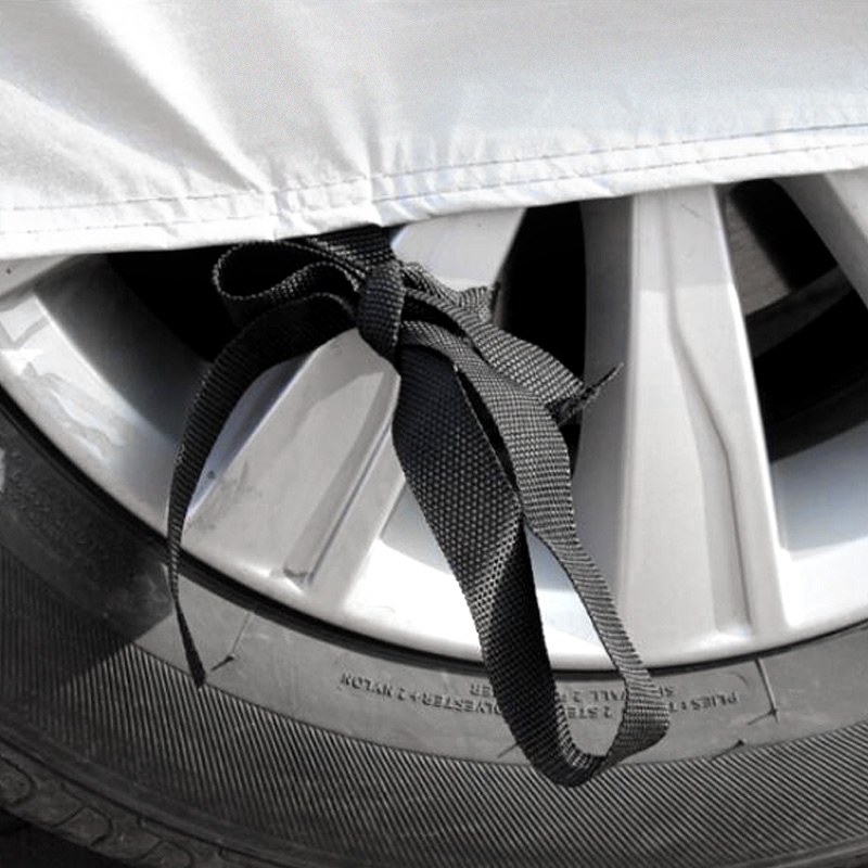 Find 1PC Full Car Cover For Hatchback Waterproof Dust-proof UV Resistant Outdoor All Weather Protection With Reflective Strips Wheel Straps for Sale on Gipsybee.com with cryptocurrencies