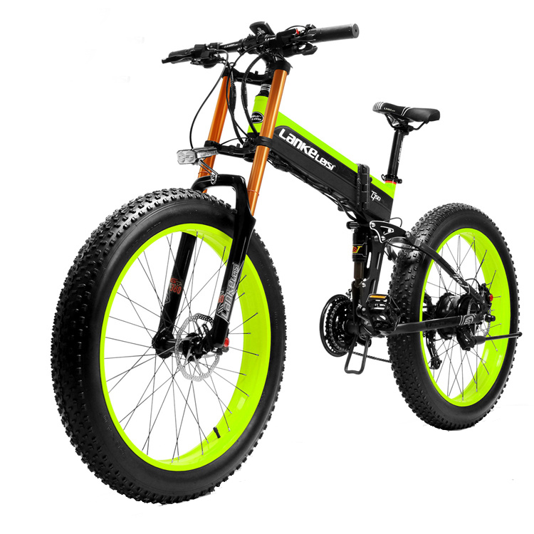 Find EU Direct LANKELEISI XT750 PLUS 14 5Ah 48V 1000W Folding Moped Electric Bicycle 26 Inches 130km Mileage Range Max Load 200kg for Sale on Gipsybee.com with cryptocurrencies