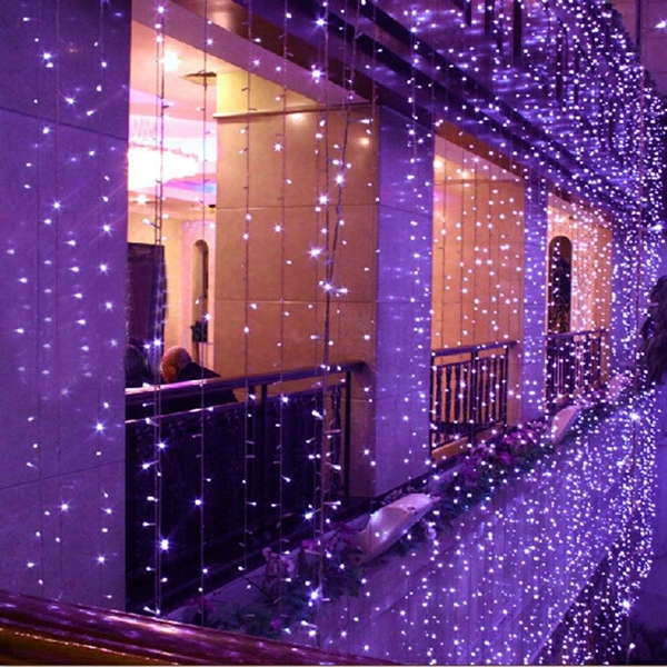 Find 8Mx3M 800 LED Waterproof String Fairy Curtain Light Outdoor Party Wedding Christmas Decor 220V for Sale on Gipsybee.com with cryptocurrencies