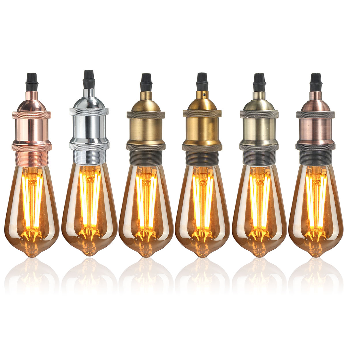 Find 110V-220V E26/E27 Bulb Adapter Copper Light Vintage Holder Retro Lamp Socket for E27 Light Bulb for Sale on Gipsybee.com with cryptocurrencies