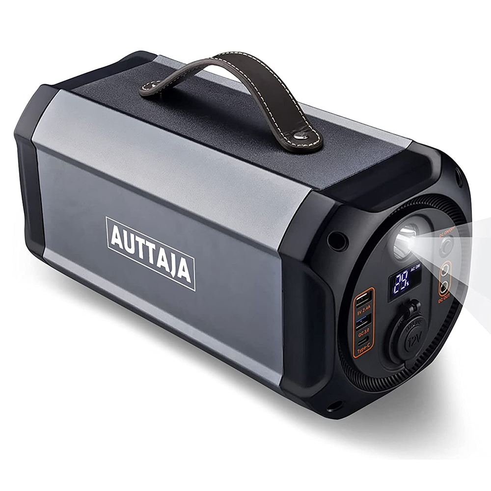 Find US Direct AUTTAJA 500WH 135000mAh Power Station Portable Power Generator Supply With LED Flashlight Power Emergency Energy Supply For Outing Travel Camping for Sale on Gipsybee.com with cryptocurrencies