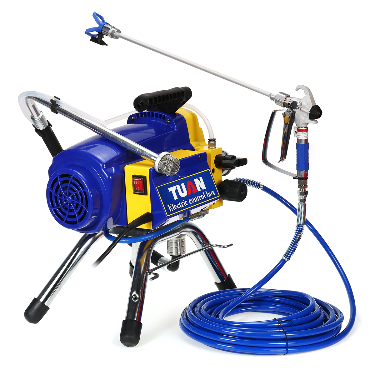 Find 110/220V 2500W High Pressure Electric Airless Paint Sprayer Machine Wall Spray Guns for Sale on Gipsybee.com with cryptocurrencies