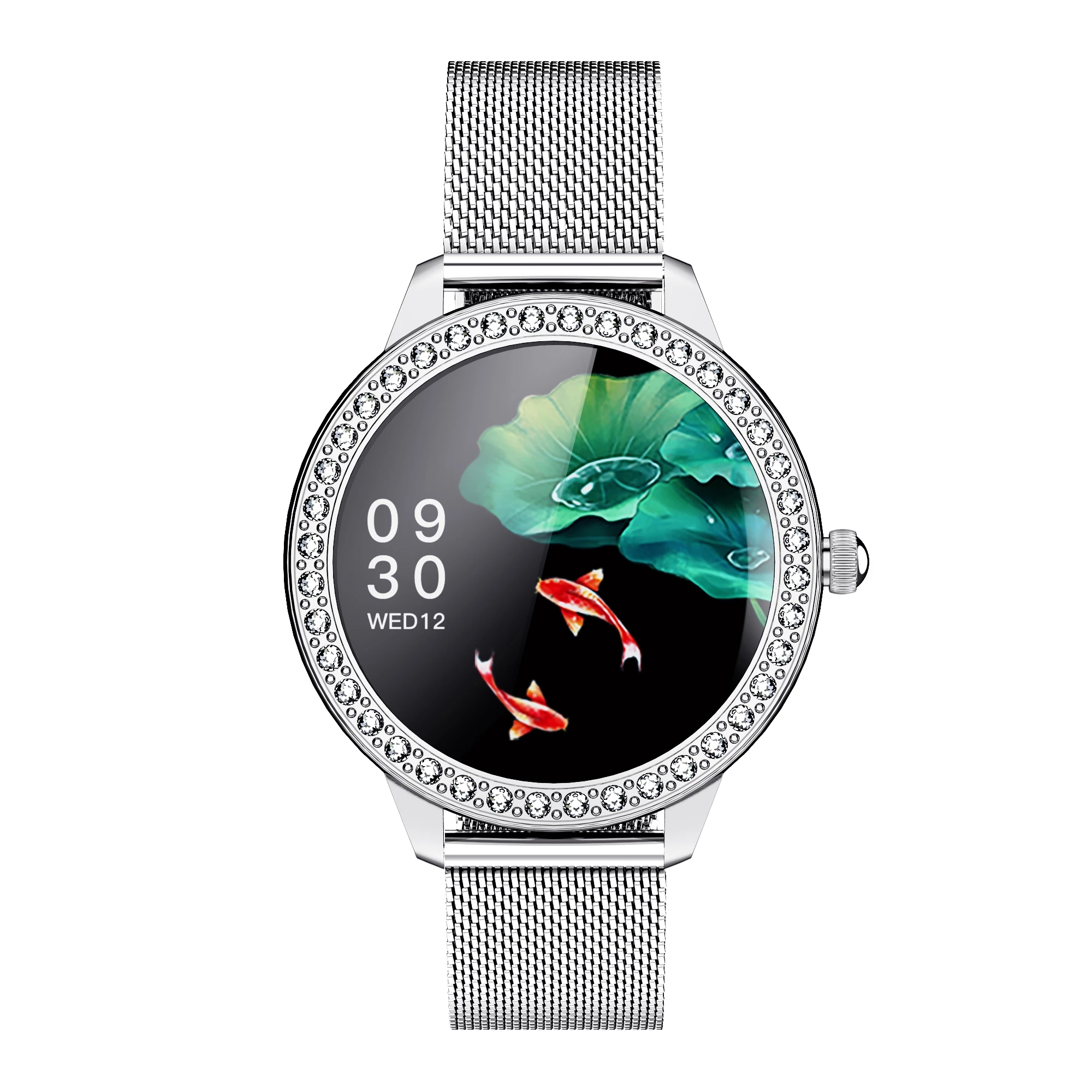 Find GOKOO SN91 1 09 inch Full Touch Screen Rhinestone Decoration Heart Rate Blood Pressure SpO2 Monitor Multi sport Modes IP68 Waterproof Smart Watch for Sale on Gipsybee.com with cryptocurrencies