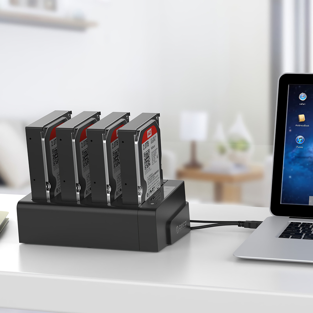 Find ORICO 6648US3 C V1 2 5/3 5 Inch 4 Bay Hard Drive Docking Station USB 3 0 SSD HDD External Hard Drive Enclosure for Sale on Gipsybee.com with cryptocurrencies