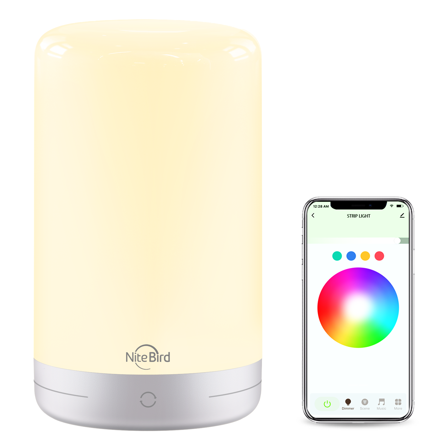 Find Gosund Smart Lamp Dimmable Touch Bedside Table Lamp For Bedroom App Control Colorful Changing LED Nightstand Tap Lamp RGB+Warm White Schedule and Timer Voice Control Works With Alexa And Google Home for Sale on Gipsybee.com with cryptocurrencies