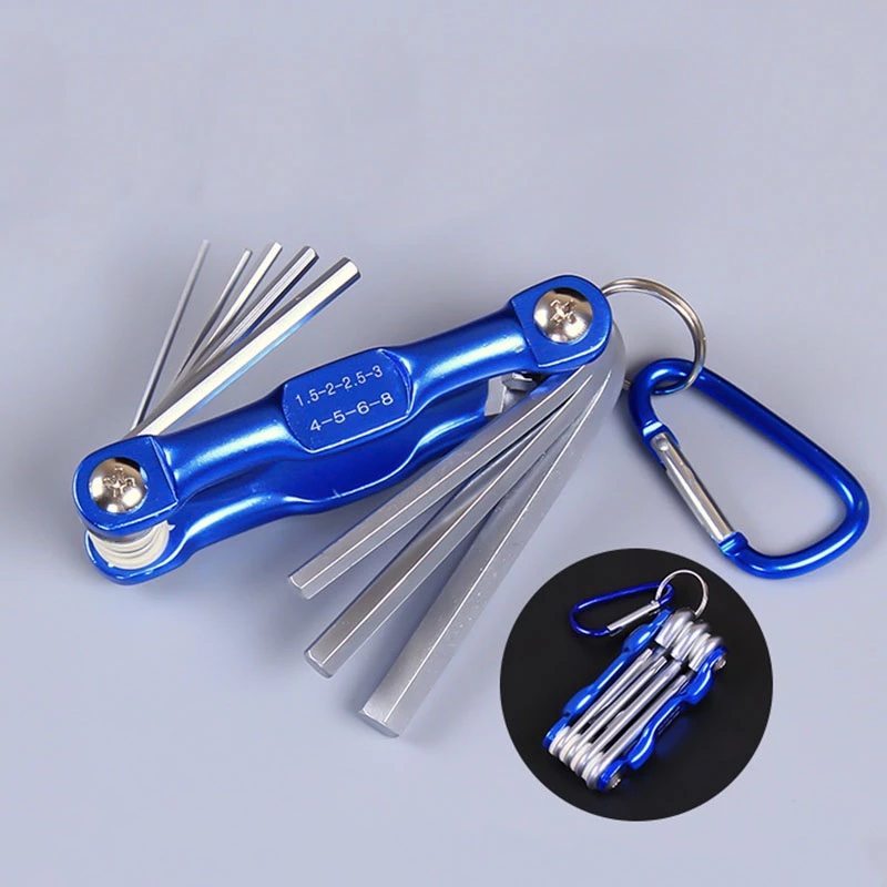Find Folding Hex Wrench Metal Metric Allen Wrench set Hexagonal Screwdriver Hex Key Wrenches Allen Keys Hand Tool Portable set with for Sale on Gipsybee.com with cryptocurrencies