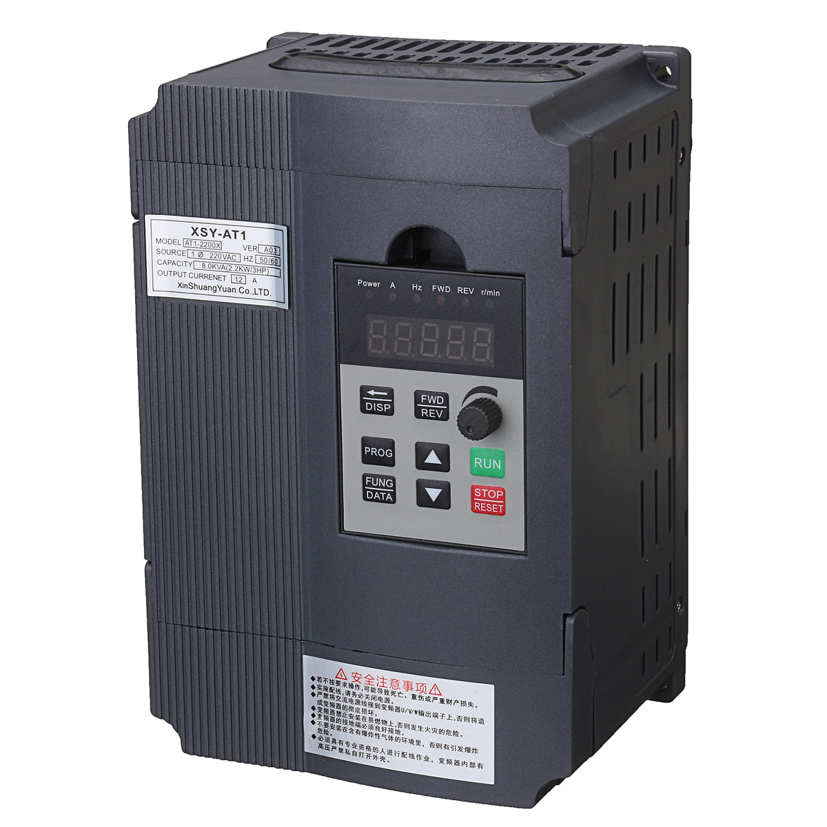 Find 2 2KW 220V 12A Single Phase Input 3 Phase Output PWM Frequency Converter Drive Inverter V/F Vector Control for Sale on Gipsybee.com with cryptocurrencies