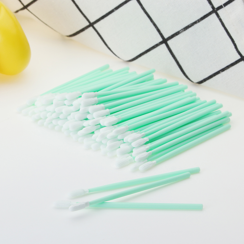 Find 100Pcs Polyester Swab Sticks Microfiber Cleaning Head Swab For Solvent Printer Optical Equipment for Sale on Gipsybee.com with cryptocurrencies