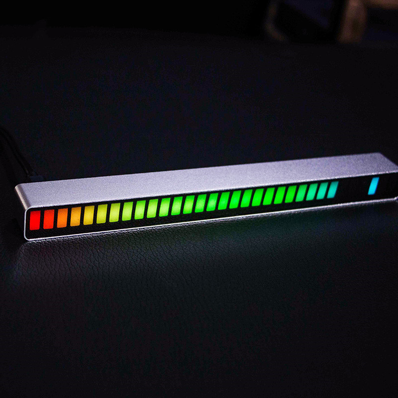 Find Music Levels RGB Pickup Rhythm Light Electronic Audio Sound Control Spectrum Desktop Music Atmosphere Light for Sale on Gipsybee.com with cryptocurrencies