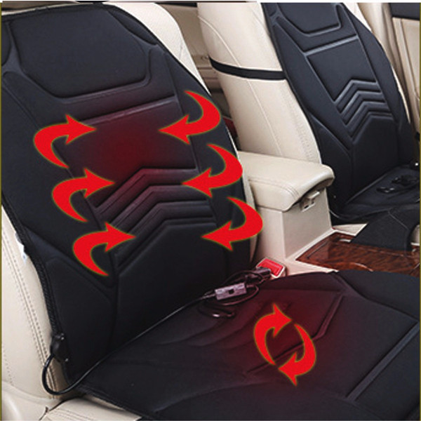 12V 30W Winter Car Seat Heated Cushion Warmer Pad Temperature Adjustable Universal