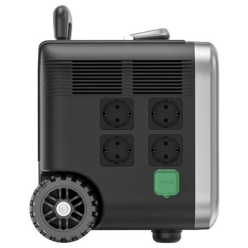 Find US Direct ZENDURE SuperBase Pro 2000 Portable Power Station 2096Wh Large Capacity 3000W Ampup Capability 14 Outputs 6 1 Inch Clear Display Built in 4G IoT App Control Charge to 80 in 1 Hour with Industrial Grade Wheels for Sale on Gipsybee.com with cryptocurrencies