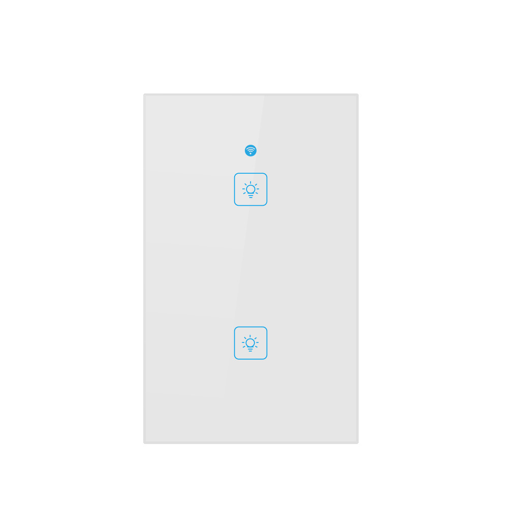 Find EWelink AC90 250V 2A/400W US Standard 1/2/3 Gang WIFI Touch Wall Switch Support Alexa Google Home for Sale on Gipsybee.com with cryptocurrencies