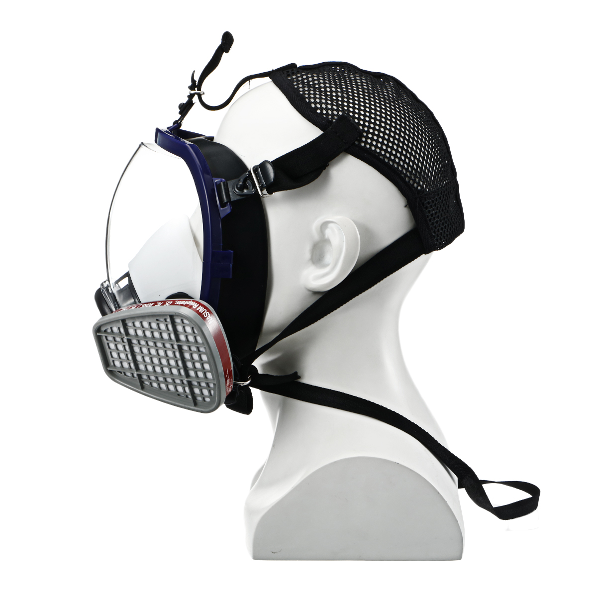 Find NASUM FM202B Full Face Cover Gas Mask for Sawing Demolition Grinding Renovation Work for Sale on Gipsybee.com with cryptocurrencies