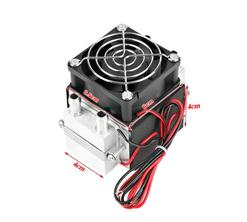 Find Semiconductor High power Refrigeration DIY Small Air Conditioner 12V Electronic Refrigerator Cooling Equipment for Sale on Gipsybee.com with cryptocurrencies