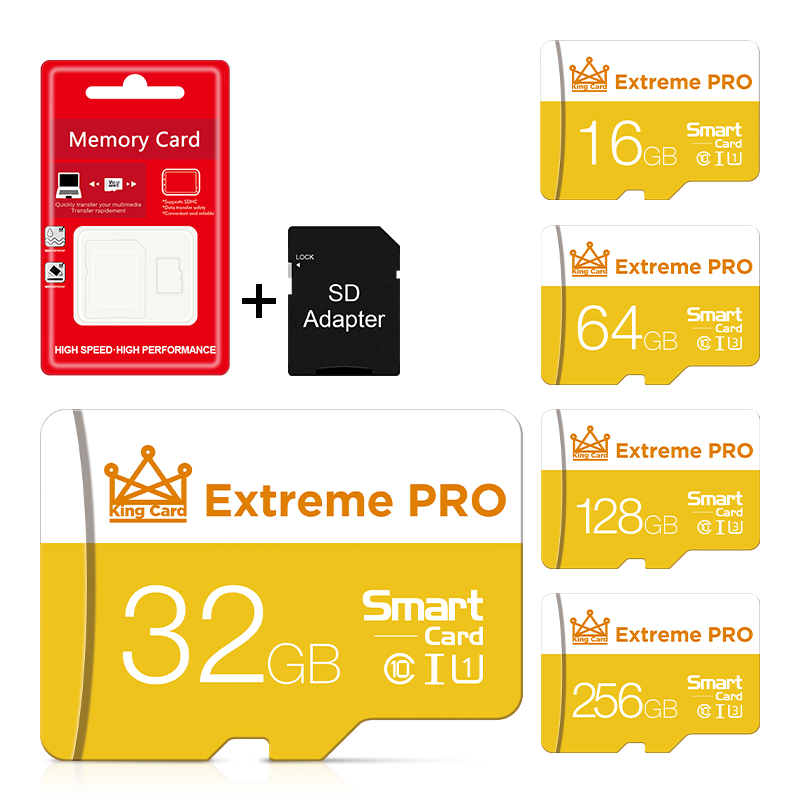Find Extreme Pro High Speed 16GB 32GGB 64GB 128GB Class 10 TF Memory Card Flash Drive With Card Adapter For Smartphone Tablet Speaker Drone Car DVR GPS Camera for Sale on Gipsybee.com with cryptocurrencies