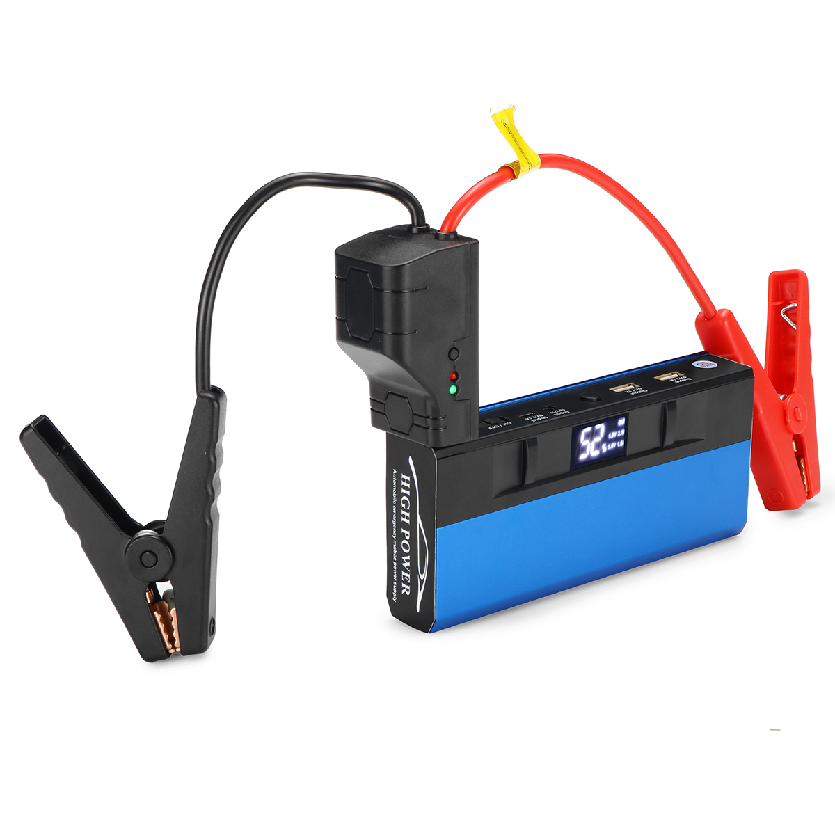Find Car Battery Starter 99800mAh 12V Car Jump Starter Power Pack With USB Cable for Sale on Gipsybee.com with cryptocurrencies