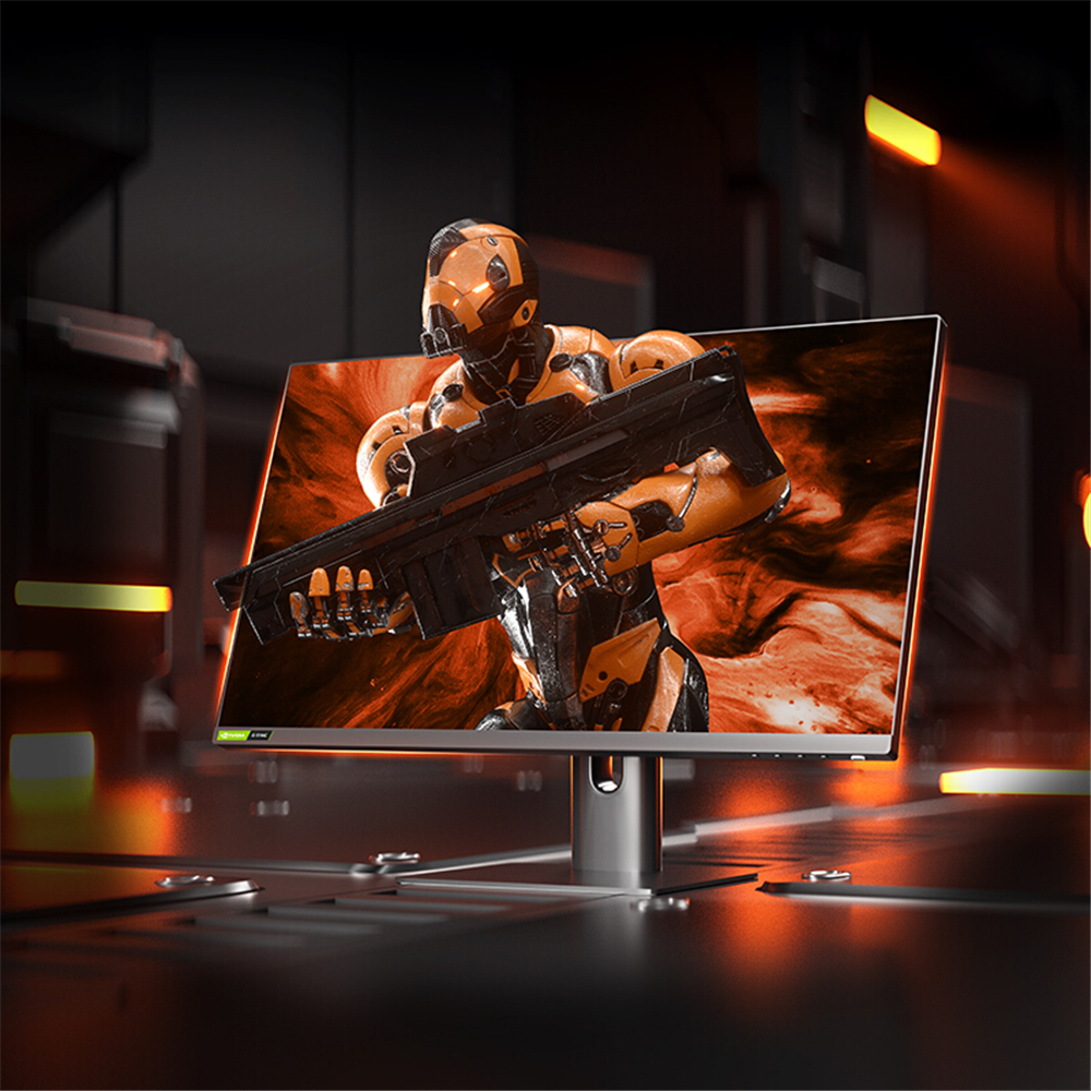 XIAOMI 24.5-Inch IPS Monitor 165Hz G-SYNC Fast LCD 2ms GTG 400cd/㎡ 100% sRGB Wide Color HDR 400 Support Super-Thin Body Home Office Computer Gaming Monitor 3
