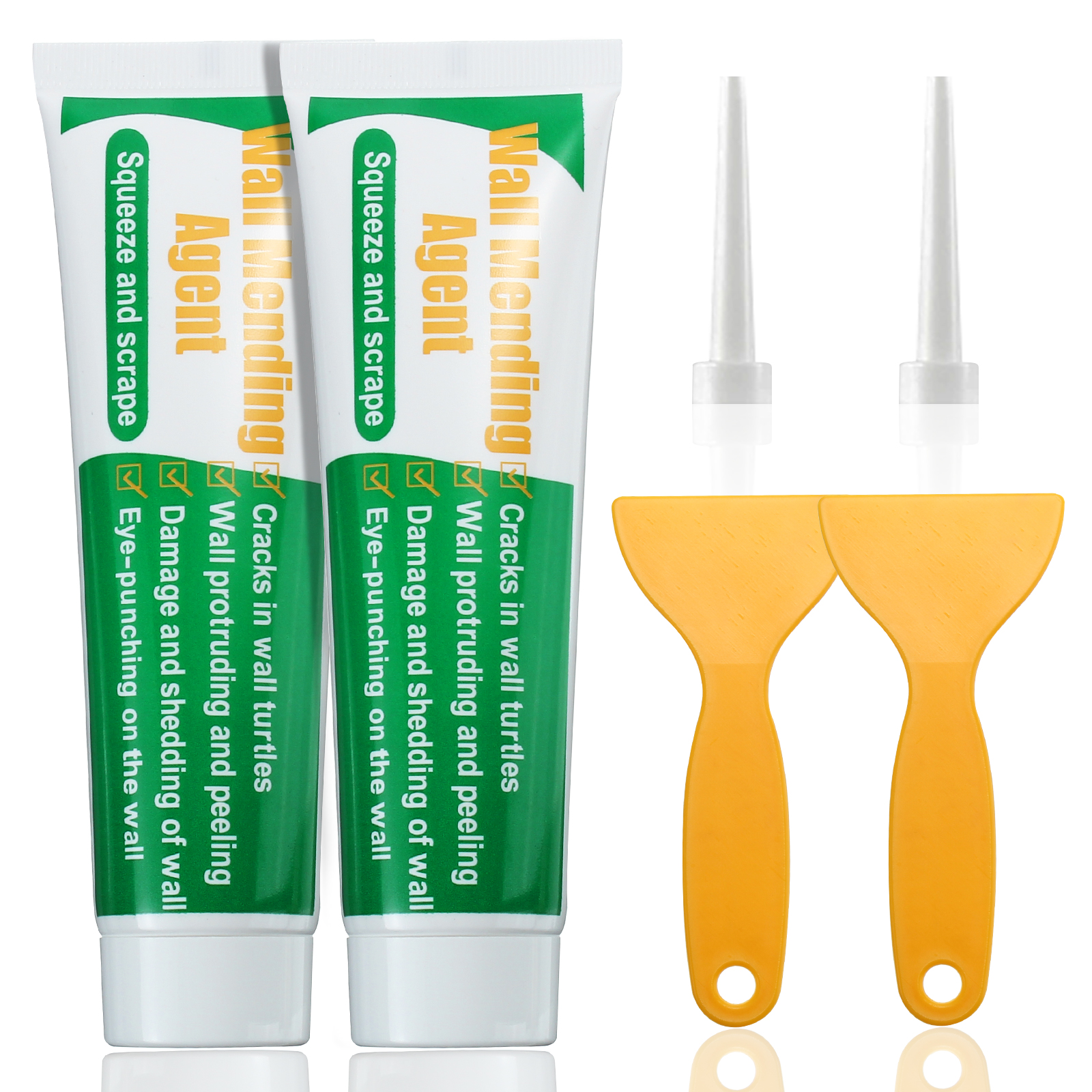 Find GOCHANGE Wall Repair Tools 2 Sets Wall Paint + Head + Scraper Convenient Bricklayer Home Improvement Tools for Sale on Gipsybee.com with cryptocurrencies