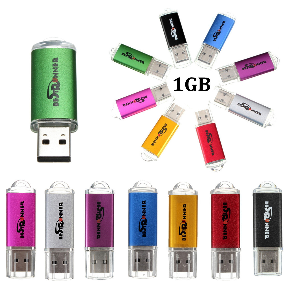 Find Bestrunner Multi Color Portable USB 2 0 1GB/960M Pendrive USB Disk for Macbook Laptop PC for Sale on Gipsybee.com with cryptocurrencies
