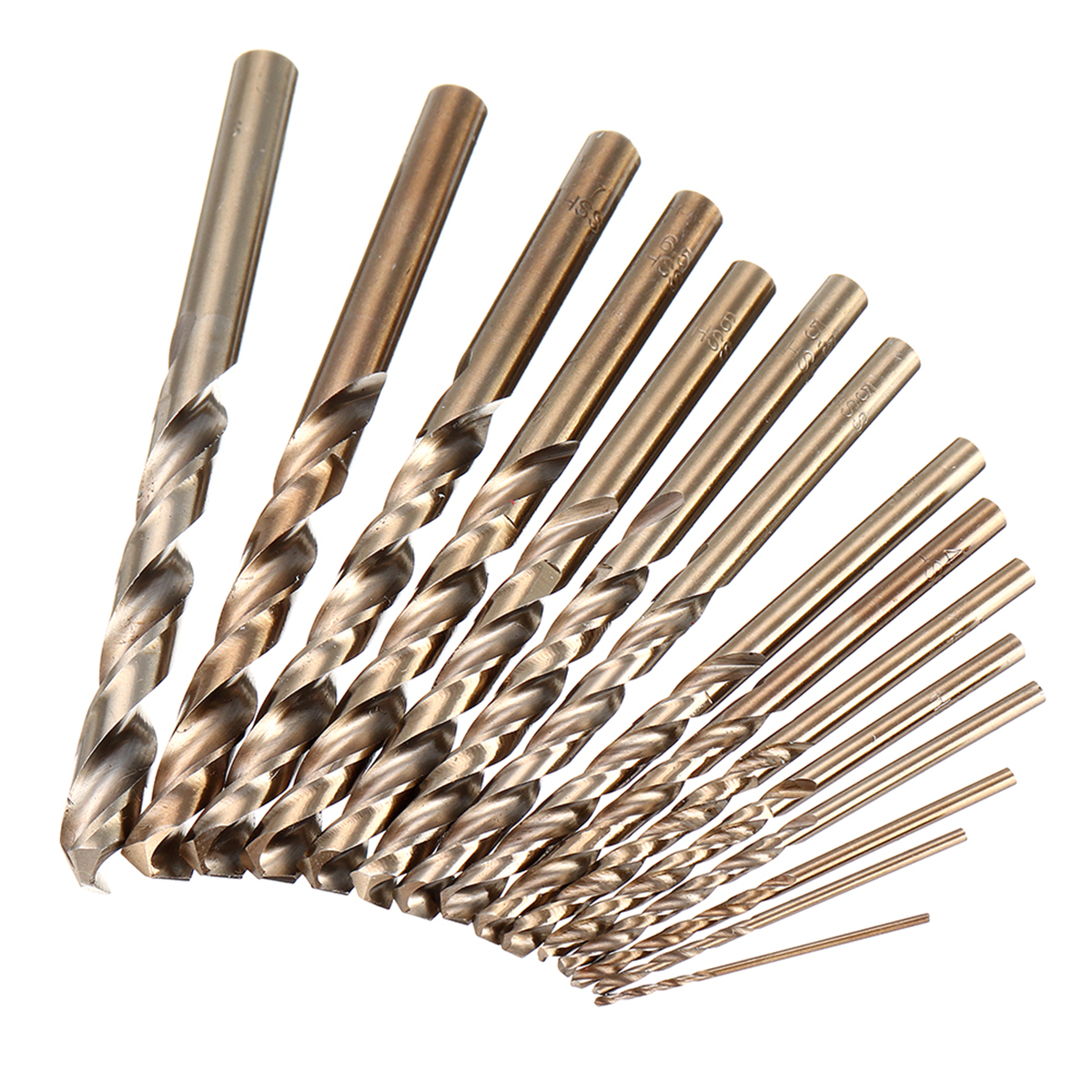 Find Drillpro 13/19/25 PCS HSS 1 13mm Drillpro M35 Bit Set Cobalt Twist Drill Bit for Sale on Gipsybee.com with cryptocurrencies