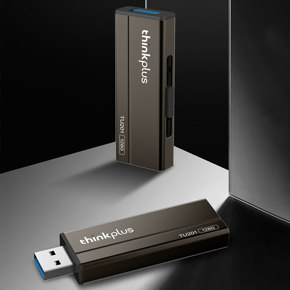 Find Lenovo Thinkplus USB 3 1 Type C Solid State Flash Drive Dual Interface Retractable Pendrive USB Memory Disk TU201 for Sale on Gipsybee.com with cryptocurrencies
