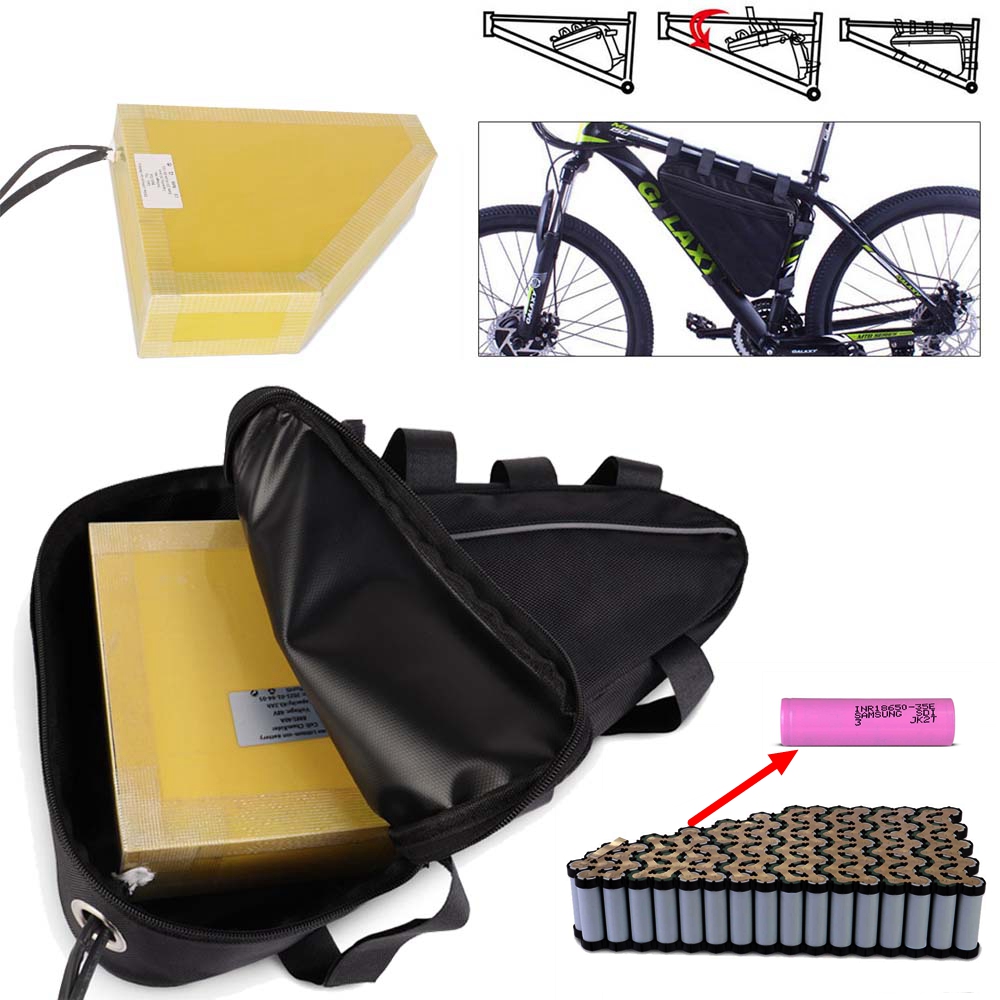 Find EU Direct Chamrider 48V 40 6AH Ebike Battery Electric Bike Lithium Triangle Battery With 50A BMS Protection Board Charger for Mountian Bike City Bike for Sale on Gipsybee.com with cryptocurrencies
