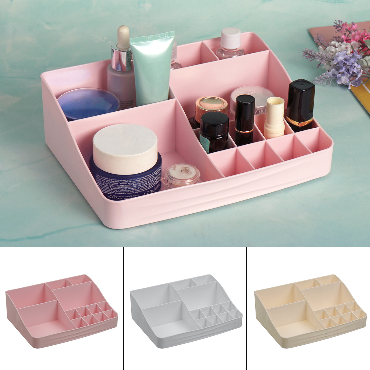 Find Women Cosmetic Storage Box Jewelry Makeup Organizer Case Perfume Display Holder for Sale on Gipsybee.com with cryptocurrencies