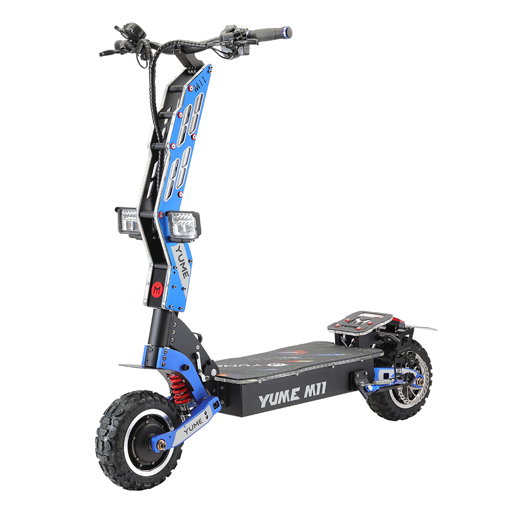 Find [EU DIRECT] YUME M11H 3500W*2 72V 45Ah 11 Inch Electric Scooter 125Km Mileage 150Kg Max Load E-Scooter for Sale on Gipsybee.com with cryptocurrencies