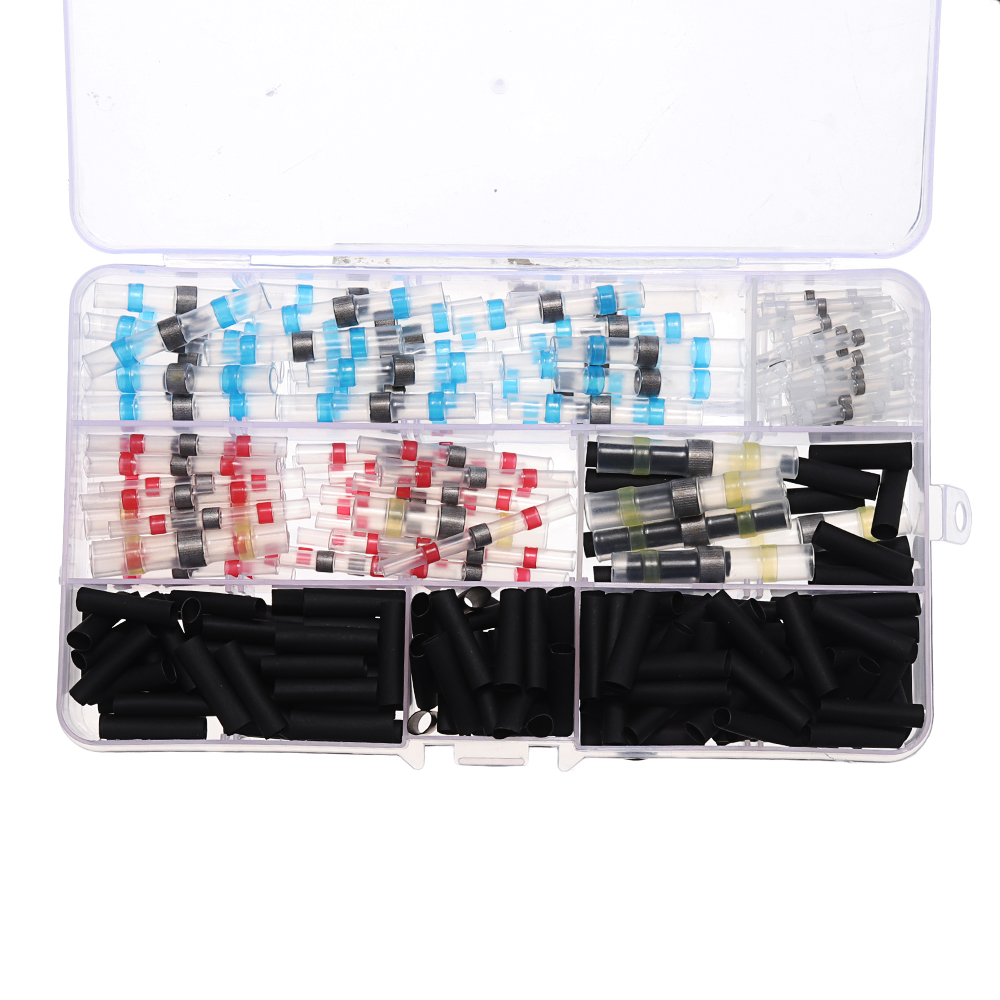 Find 250pcs Waterproof Soldering Ring Heat Shrinkable Medium Nozzle Terminal Solder Connectors for Sale on Gipsybee.com with cryptocurrencies