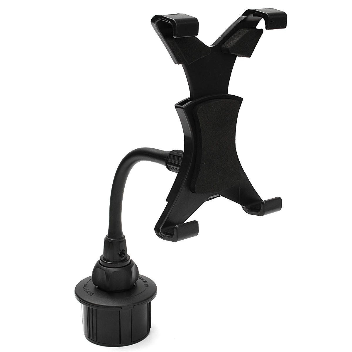 Find Adjustable Bendy Car Cup Holder Mount for 7 Inch to 10 Inch Tablet for Sale on Gipsybee.com with cryptocurrencies