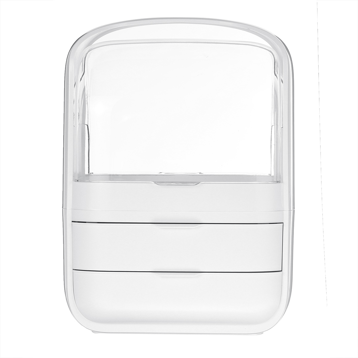 Cosmetic Storage Box Transparent Desktop Organizer Large Capacity Drawer Integrated Dressing Case Storage Box—1