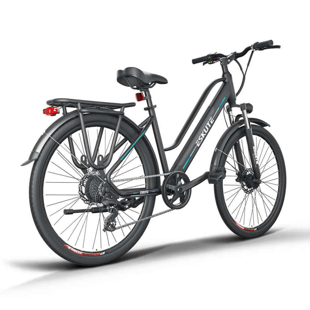 Find EU Direct ESKUTE MYT 28O 36V 10Ah 250W 28x1 75in Electric Bicycle 25KM/H Top Speed 65KM Mileage City Electric Bike for Sale on Gipsybee.com with cryptocurrencies