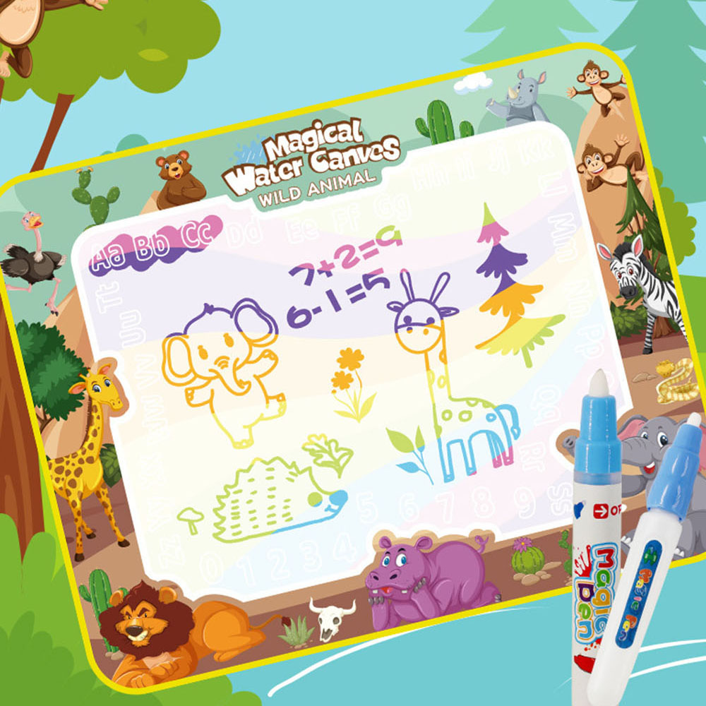 Find Magic Water Canvas Color Writing Blanket Graffiti Blanket Safe Clean Drawing Paper For Children for Sale on Gipsybee.com with cryptocurrencies