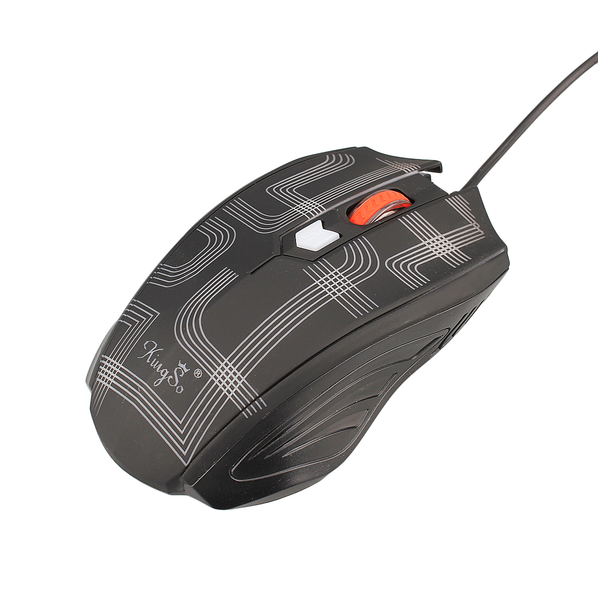Find ELEGIANT Wired Mouse 2400DPI 6 Buttons LED USB Wired Mouse Optical Computer Mice for Home Office for Sale on Gipsybee.com with cryptocurrencies