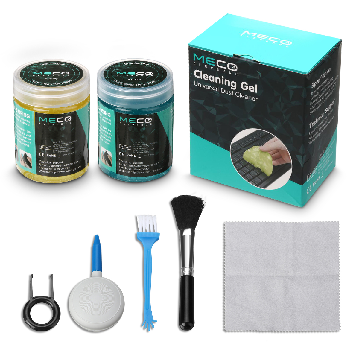 Find MECO Cleaning Gel Universal Dust Cleaner Gel Dust Remover Keyboard Cleaning Tools for Keyboards Car Camera Printers Calculators Speakers for Sale on Gipsybee.com with cryptocurrencies