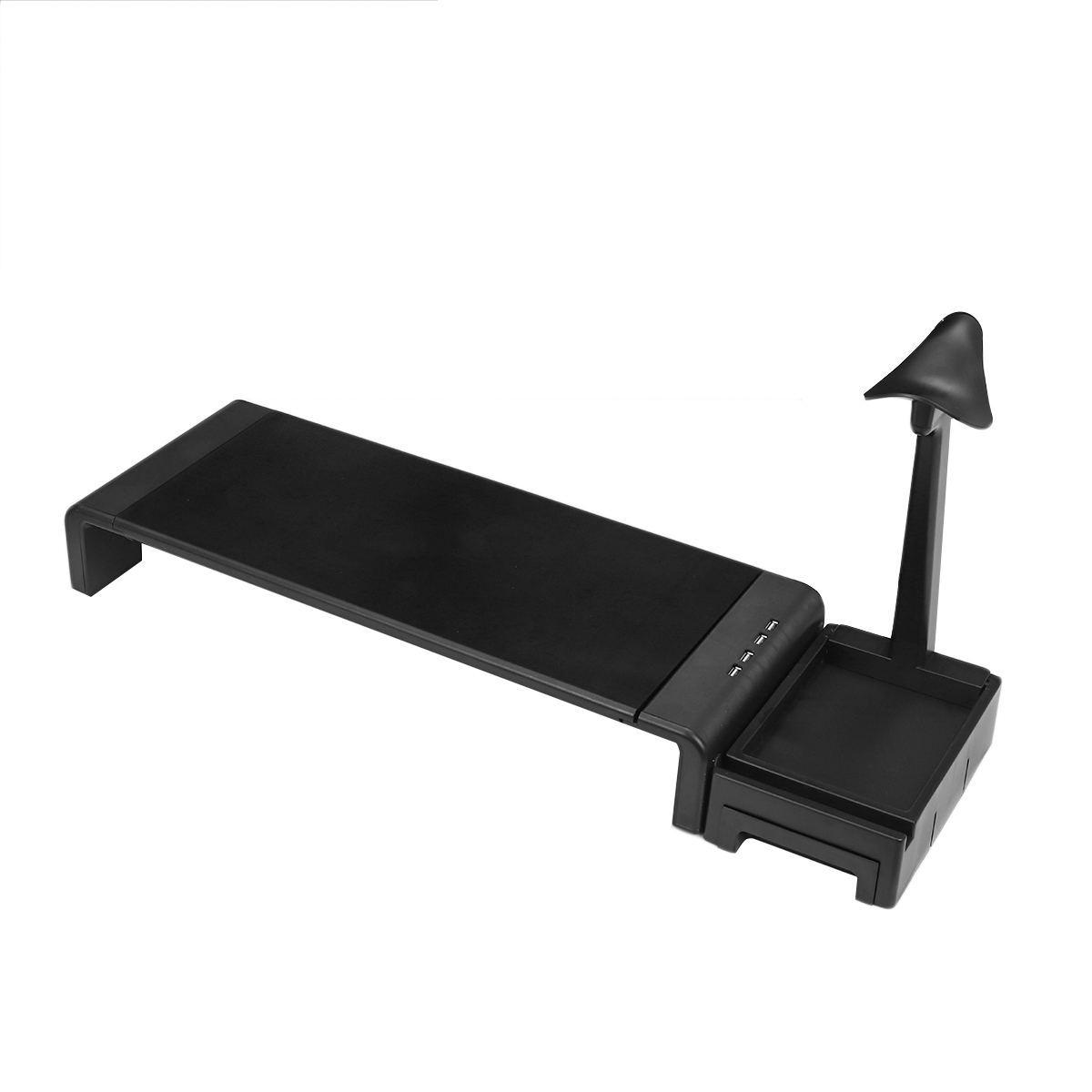 Find Laptop Monitor Stand Computer Riser Monitor Desktop Stand Riser Foldable with USB Charging Storage Drawer Headphone Stand for Sale on Gipsybee.com with cryptocurrencies