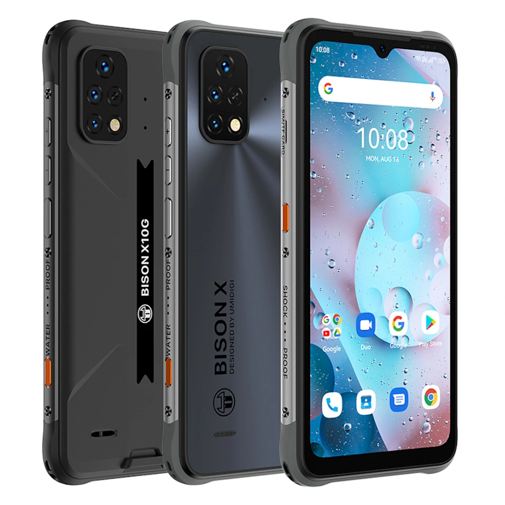 Find UMIDIGI BISON X10S X10G IP68 IP69K Waterproof 6150mAh Android 11 6 53 inch Triple Camera 4GB 32GB UMS312 Quad Core 4G Rugged Smartphone for Sale on Gipsybee.com